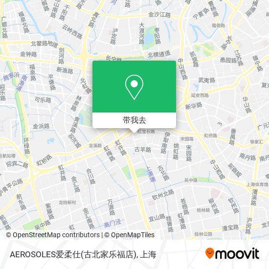 AEROSOLES爱柔仕(古北家乐福店)地图