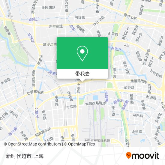 新时代超市地图