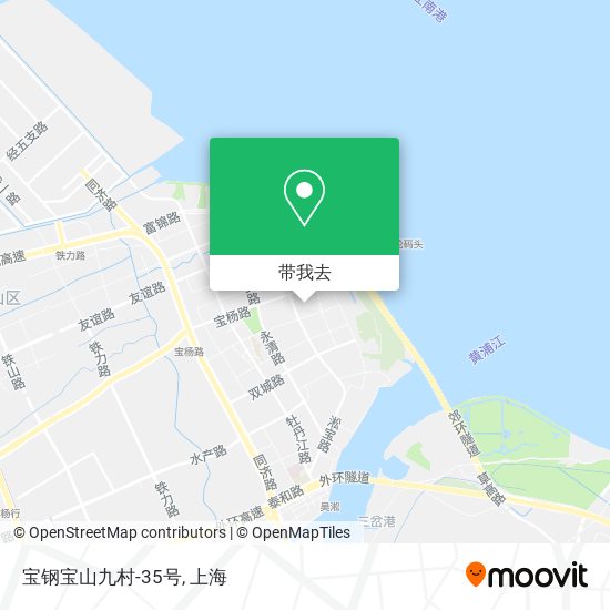 宝钢宝山九村-35号地图