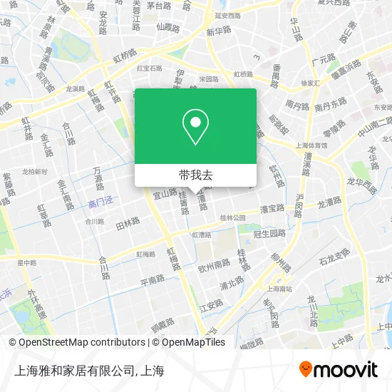 上海雅和家居有限公司地图