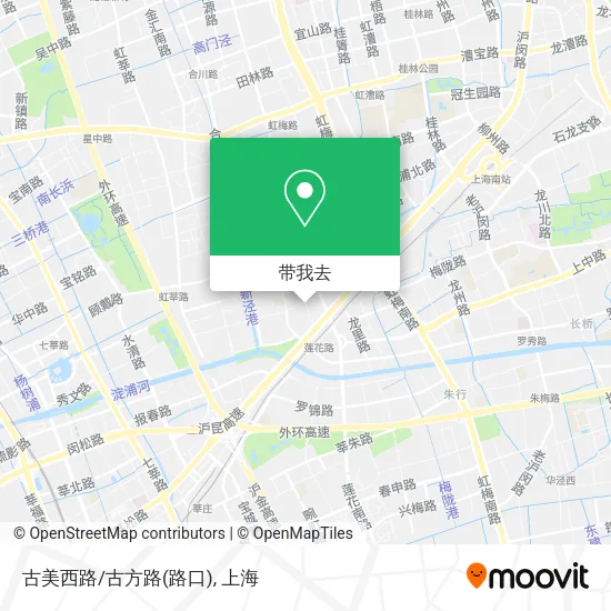 古美西路/古方路(路口)地图