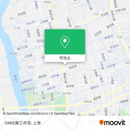 GM街舞工作室地图