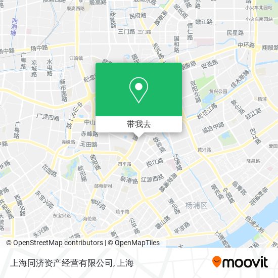 上海同济资产经营有限公司地图