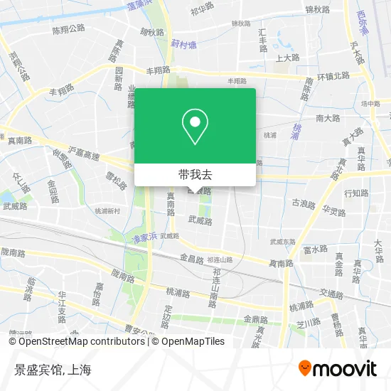 景盛宾馆地图