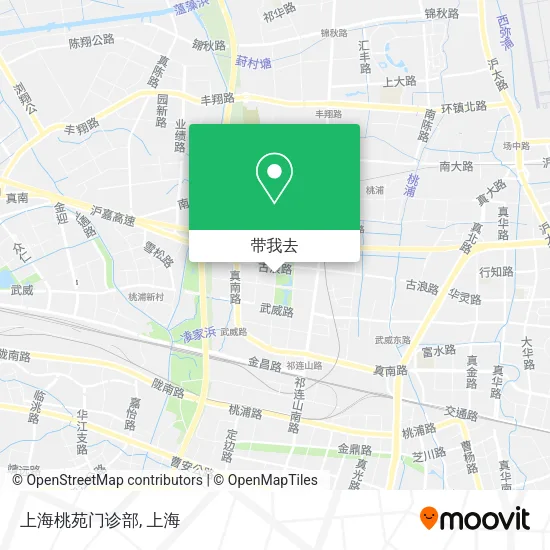 上海桃苑门诊部地图