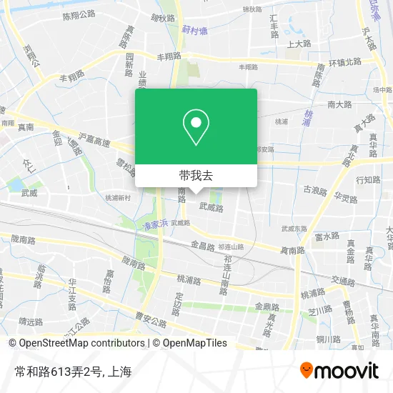 常和路613弄2号地图