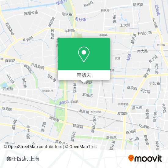 鑫旺饭店地图