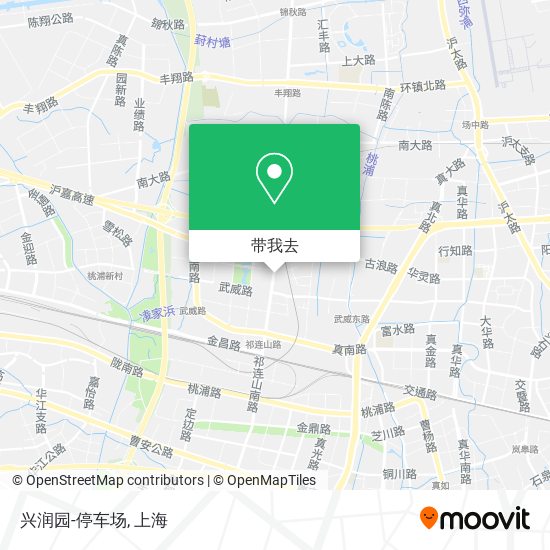 兴润园-停车场地图