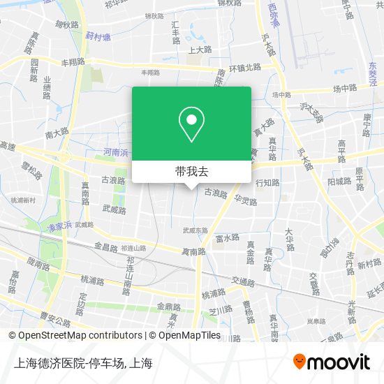 上海德济医院-停车场地图