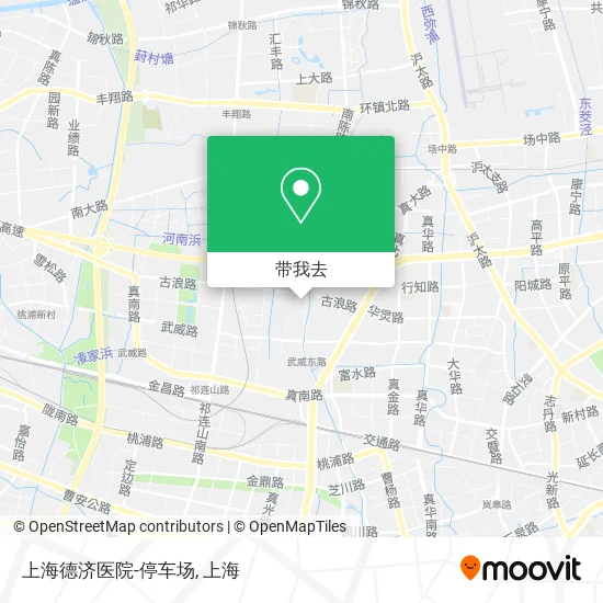 上海德济医院-停车场地图