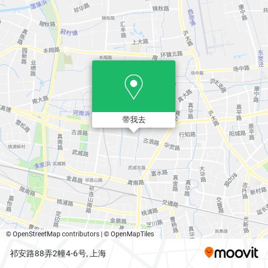 祁安路88弄2幢4-6号地图