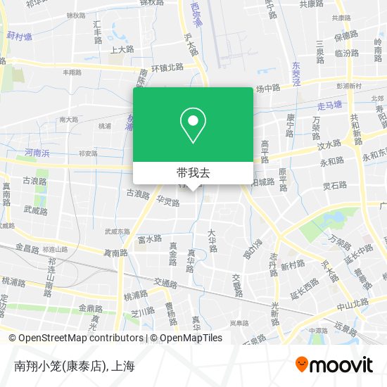 南翔小笼(康泰店)地图