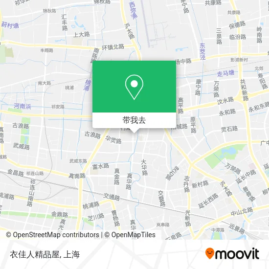 衣佳人精品屋地图