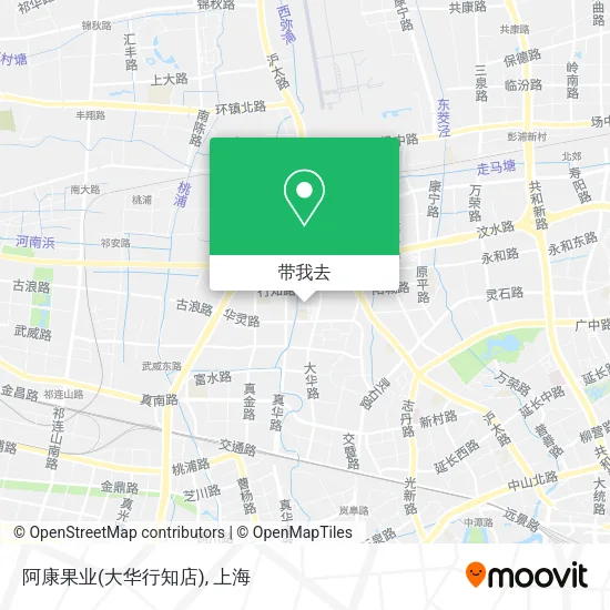 阿康果业(大华行知店)地图