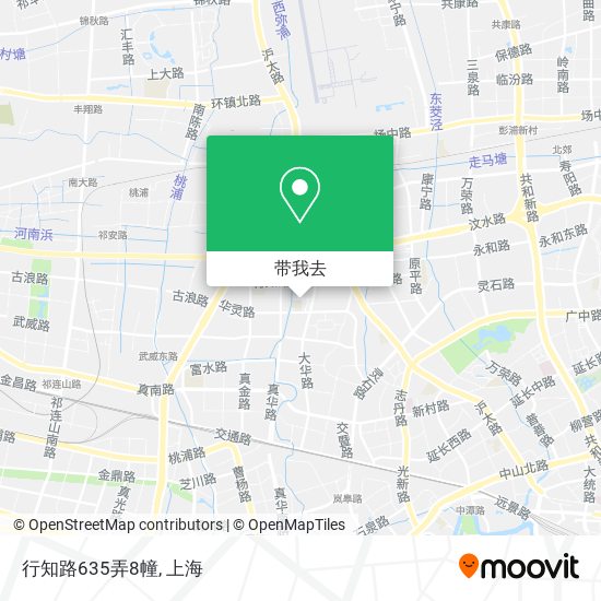 行知路635弄8幢地图