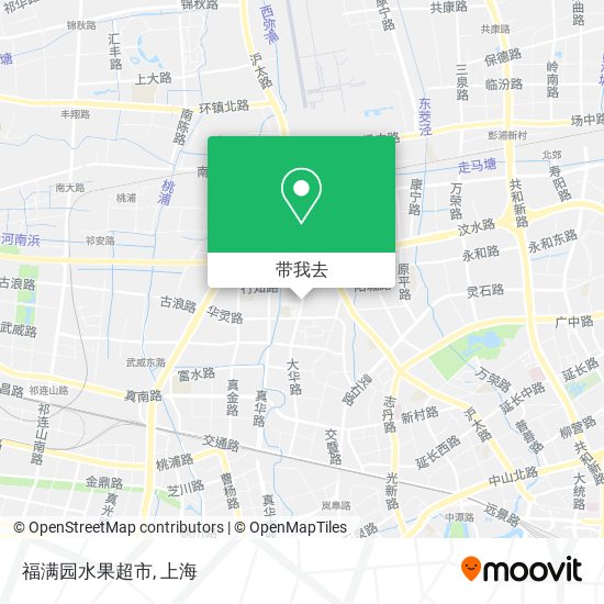 福满园水果超市地图