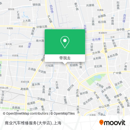 雍业汽车维修服务(大华店)地图