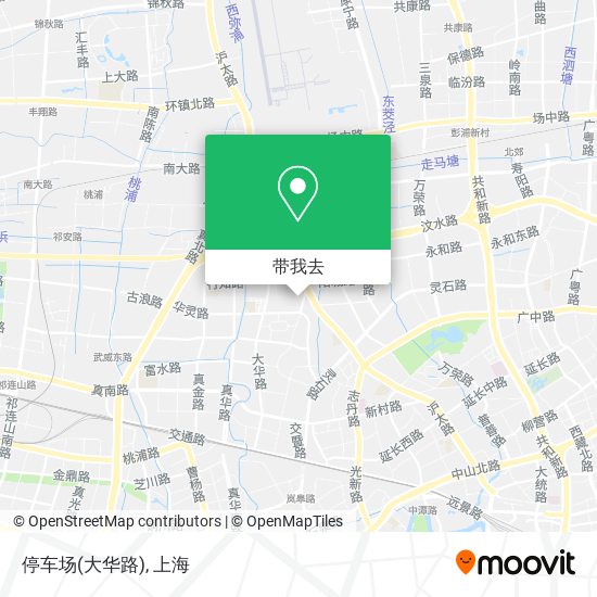 停车场(大华路)地图