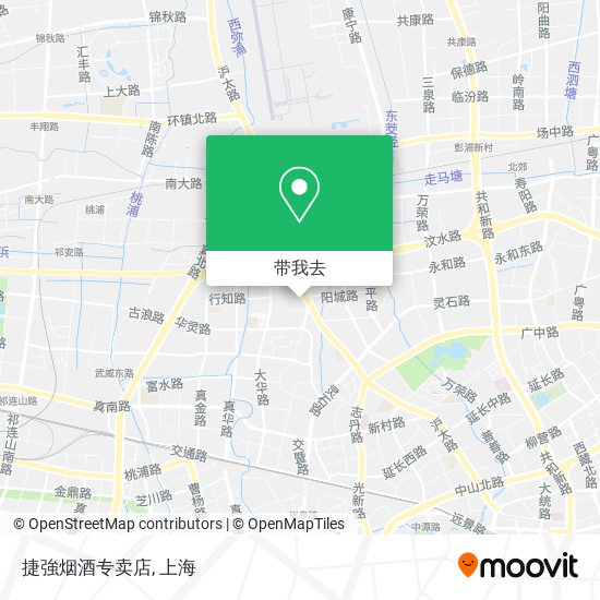 捷強烟酒专卖店地图