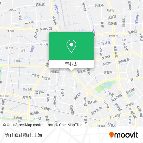 逸佳修鞋擦鞋地图
