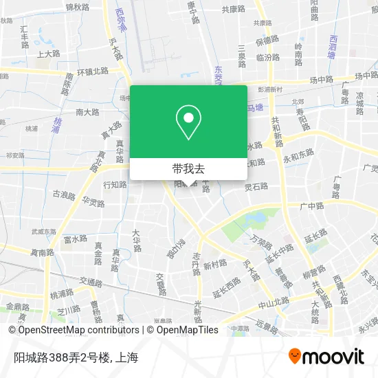 阳城路388弄2号楼地图