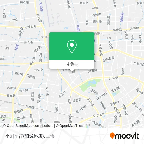 小刘车行(阳城路店)地图