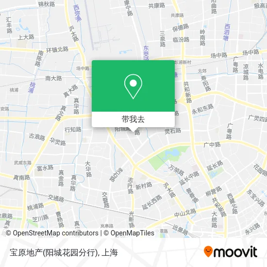 宝原地产(阳城花园分行)地图