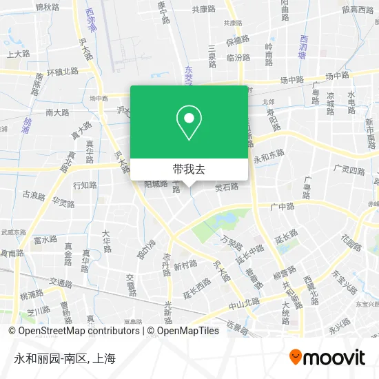 永和丽园-南区地图