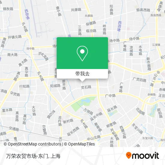 万荣农贸市场-东门地图