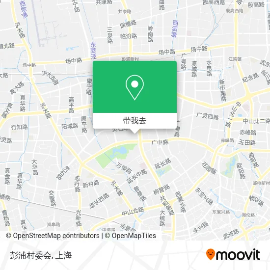 彭浦村委会地图