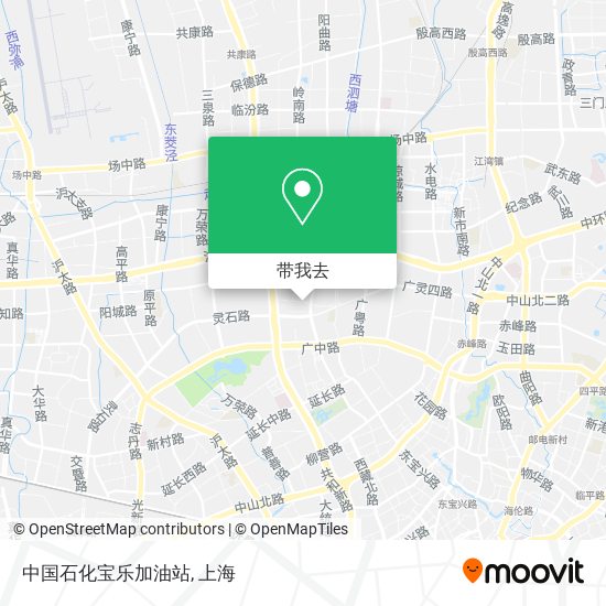 中国石化宝乐加油站地图