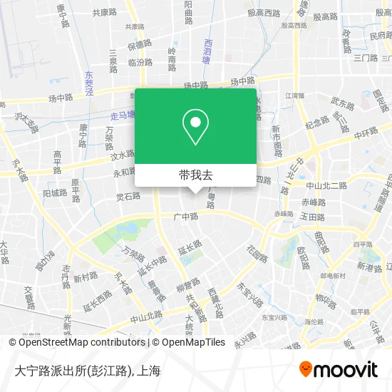 大宁路派出所(彭江路)地图