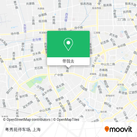 粤秀苑停车场地图