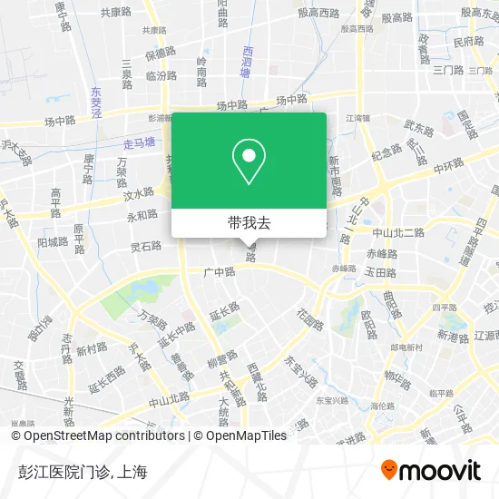 彭江医院门诊地图