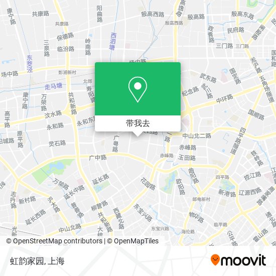 虹韵家园地图