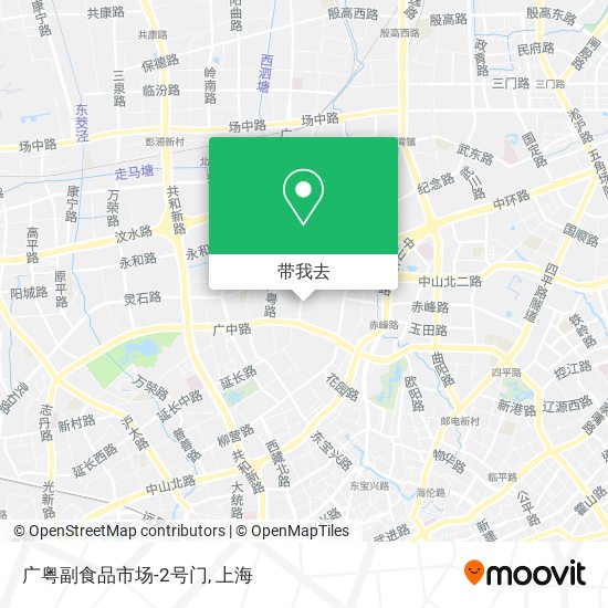 广粤副食品市场-2号门地图