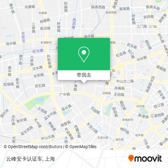 云峰安卡认证车地图