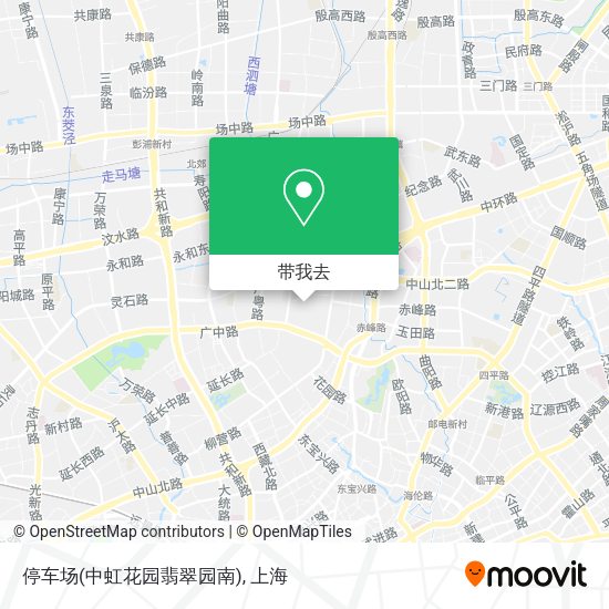 停车场(中虹花园翡翠园南)地图