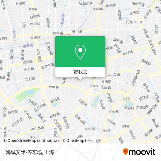海城宾馆-停车场地图