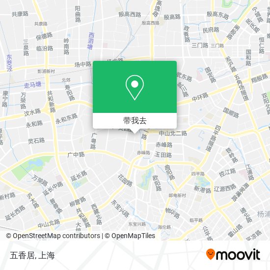 五香居地图
