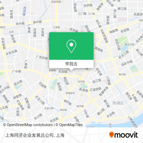 上海同济企业发展总公司地图