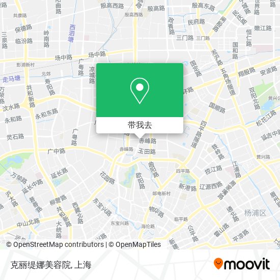 克丽缇娜美容院地图
