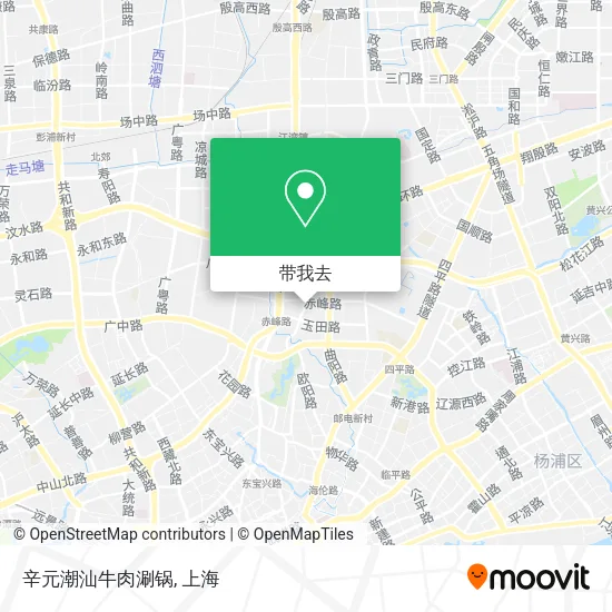 辛元潮汕牛肉涮锅地图