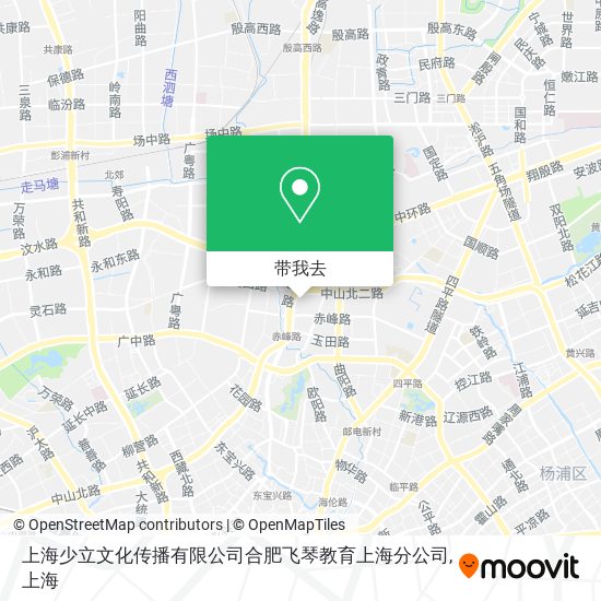 上海少立文化传播有限公司合肥飞琴教育上海分公司地图