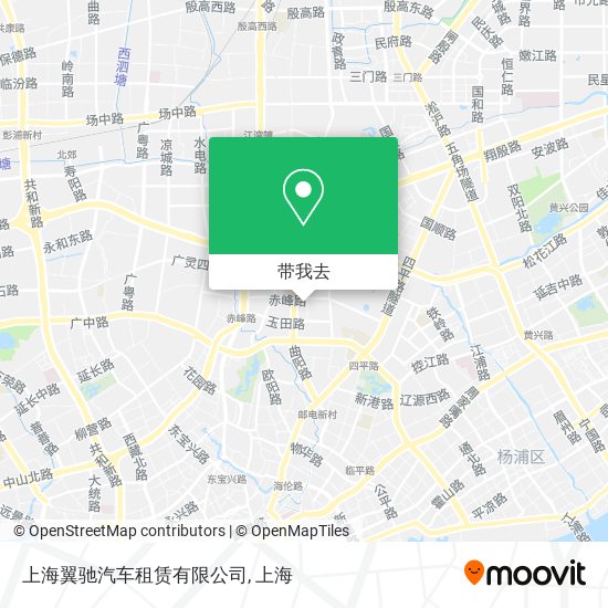 上海翼驰汽车租赁有限公司地图
