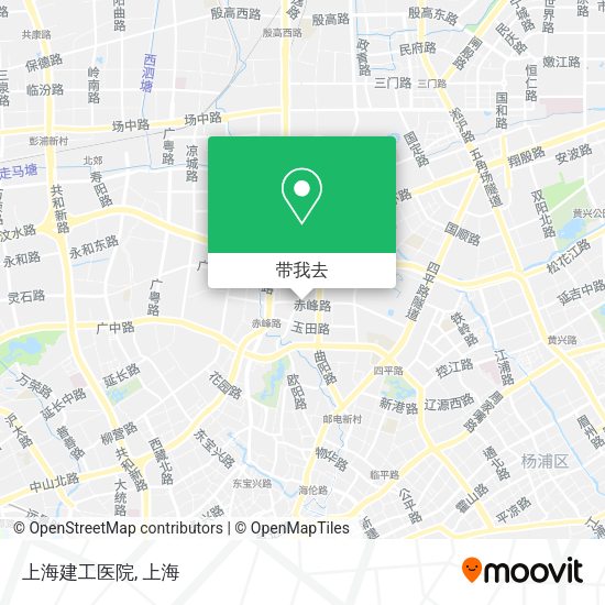 上海建工医院地图