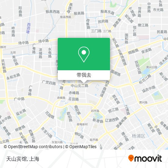 天山宾馆地图