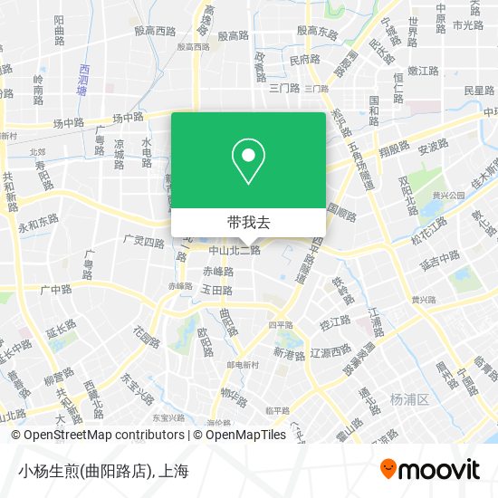 小杨生煎(曲阳路店)地图