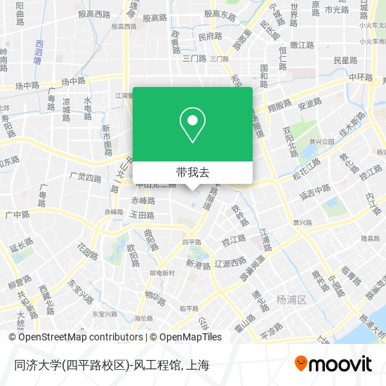 同济大学(四平路校区)-风工程馆地图