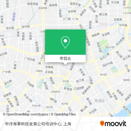 华洋海事科技发展公司培训中心地图